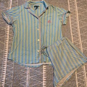 Ralph Lauren Striped Pajama Set - Size XL